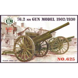 Maqueta 76mm Divisional gun, model 1902 - 1930