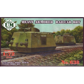Maqueta BDT - Heavy Armored Railcar