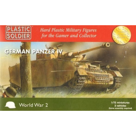 Maqueta Easy Assembly Panzer IV - 3 vehicles. (options for Pz.Kpfw.IV Ausf.F.1, Pz.Kpfw.IV Ausf.F2, Pz.Kpfw.IV Ausf.G and Pz.Kpf