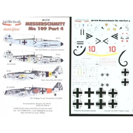 Messerschmitt Bf 109E/Bf 109G Part 4. (4) E-3 Black I+&gt; Maj Ernst von Berg Kdr III/JG26 1940 RLM 70/02/65; Kdr. II/JG26 uniqu