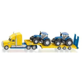 Miniatura agrícola Camion + Tracteurs New Holland