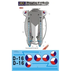 Douglas C-47B over Czechoslovakia (designed to be used with Italeri kits) 