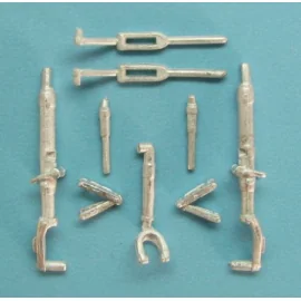 Supermarine Spiteful F Mk.XIV & Seafang Landing Gear (designed to be used with Trumpeter kits) 