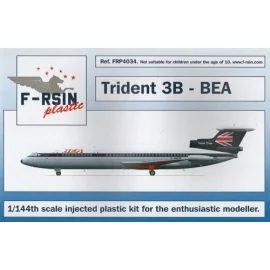 Maqueta Trident 3B - BEA - silk-screened decals.