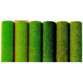  Verde alfombra de fibra de primavera 100x80