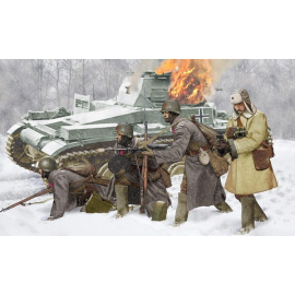 Maqueta Soviet infantry winter 1941