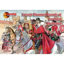 Figuras French mounted guards of Cardinal Richelieu