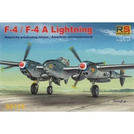 Lockheed F-4 /F-4A Lightning. 4 decal variants for USA, France, Australia