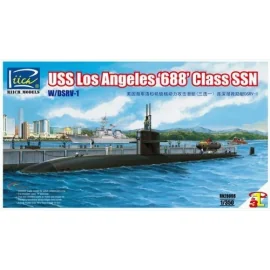 USS Los Angeles 688 Class SSN with DSRV-1