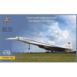 Tupolev Tu-144 1/72 - Modelsvit IT7203