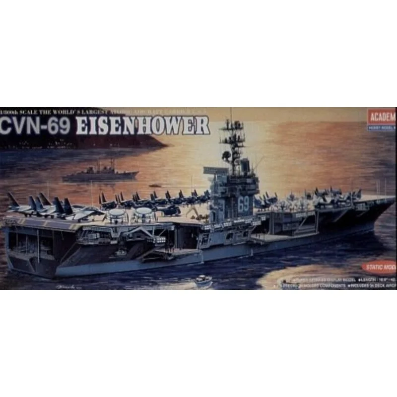 USS Eisenhower CVN-69 (WAS AC1440) 1/800 a 14.212 Academia