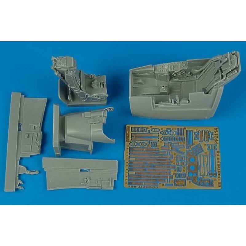 BAC/EE Lightning F.6 cockpit set (diseñado para ser ensamblado con maquetas de Trumpeter)