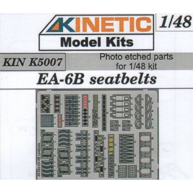 Grumman EA-6B seatbelts (designed to be used with Kinetic kits)