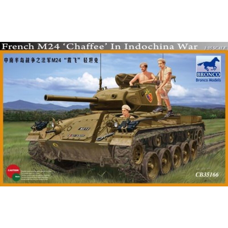 M24 Chaffeein Indochina francesa