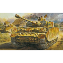 Maqueta Panzer IV Ausf . H comenzó Schürzen