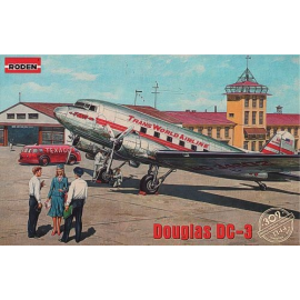  Douglas DC- 3 Trans World Airlines, a finales de 1930 