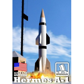 Maqueta Hermes A1 cohete --- kit de plástico con piezas de PE