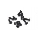 Avellanado tornillos de metal plana 3x10mm