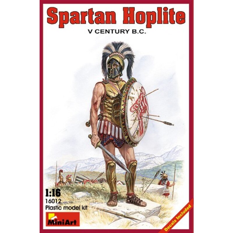 Spartan Hoplite V century B.C.