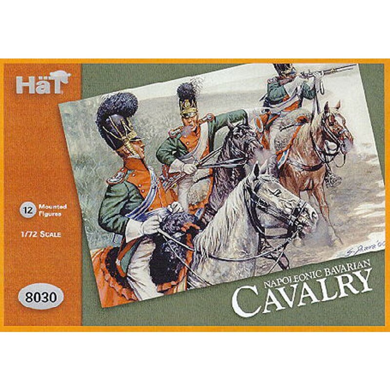 Figuras históricas Napoleonic Bavarian Cavalry 12 mounted figures.