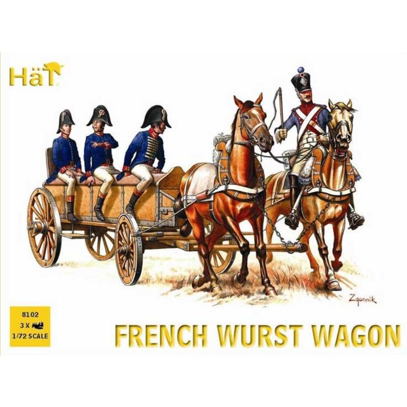 Figuras históricas French Wurst Wagon