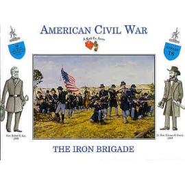 Figuras American Civil War Union Infantry. The Iron Brigade 16 figures