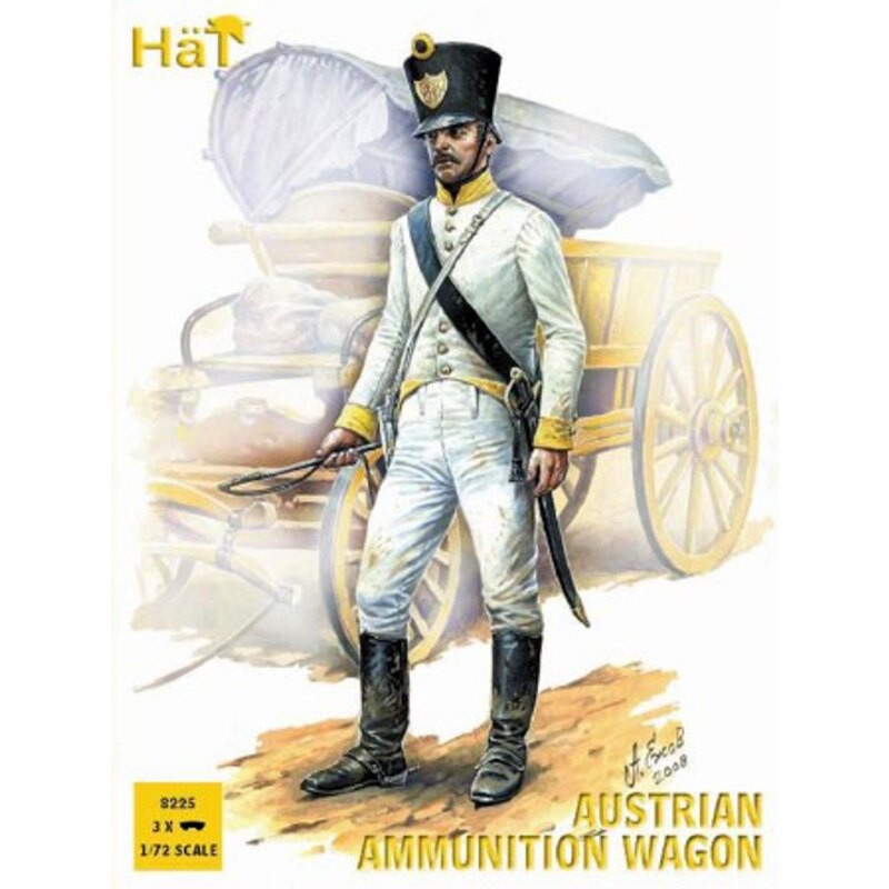 Figuras históricas Napoleonic Austrian Wagon