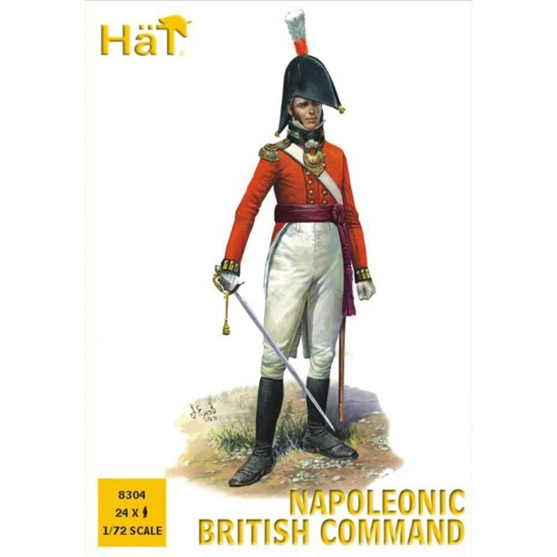 Figuras históricas British Command Napoleonic x 24 figures
