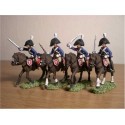 Figuras históricas Napoleonic 1806 Prussian Dragoons