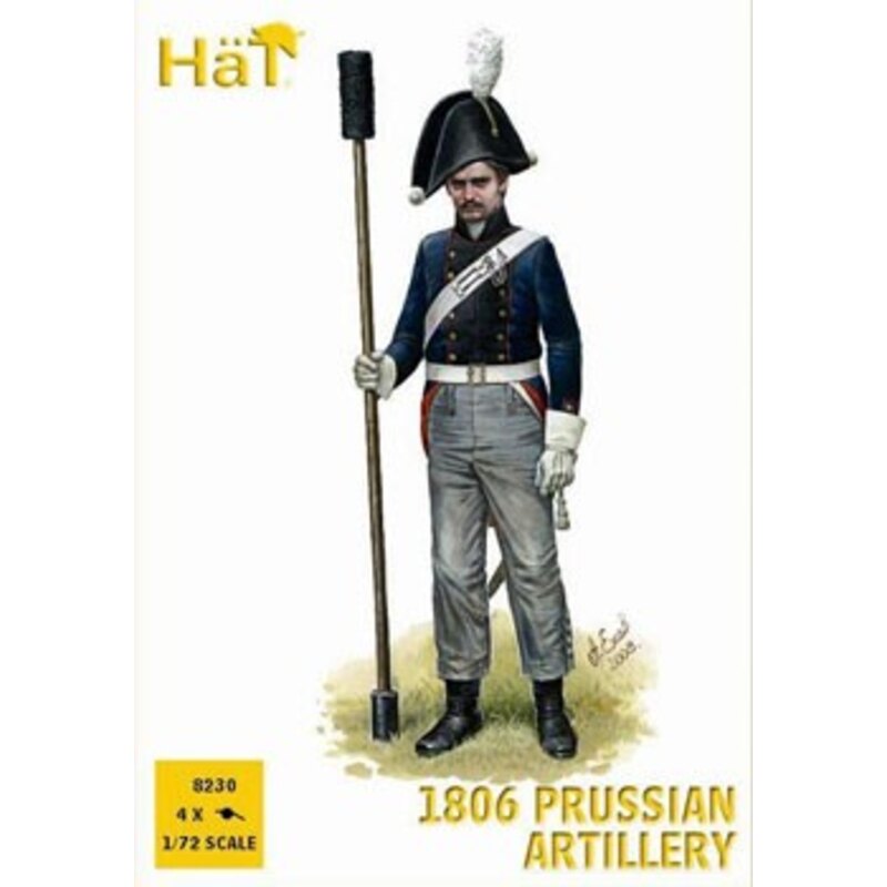 Figuras históricas 1806 Prussian Artillery