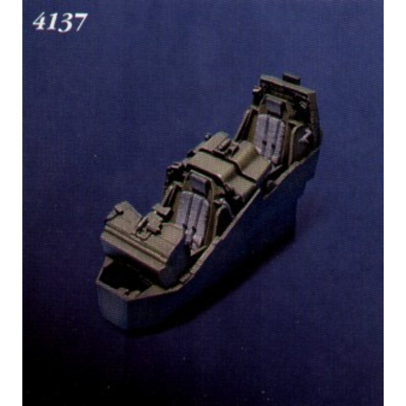 Boeing AH-64D Longbow Apache cockpit (diseñado para ser ensamblado con maquetas de Hasegawa)