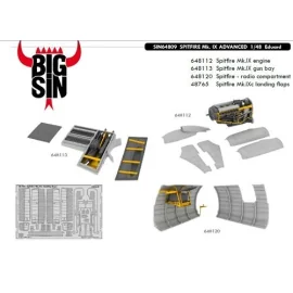 Supermarine SPITFIRE Mk.IX AVANZADA (diseñado para ser utilizado con Eduard Kits )