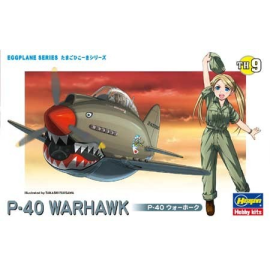 Maqueta EGG PLANE P-40 WARHAWK