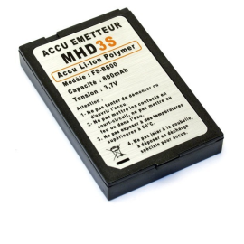  Batterie LiPo 3,7 V Tx MHD3S