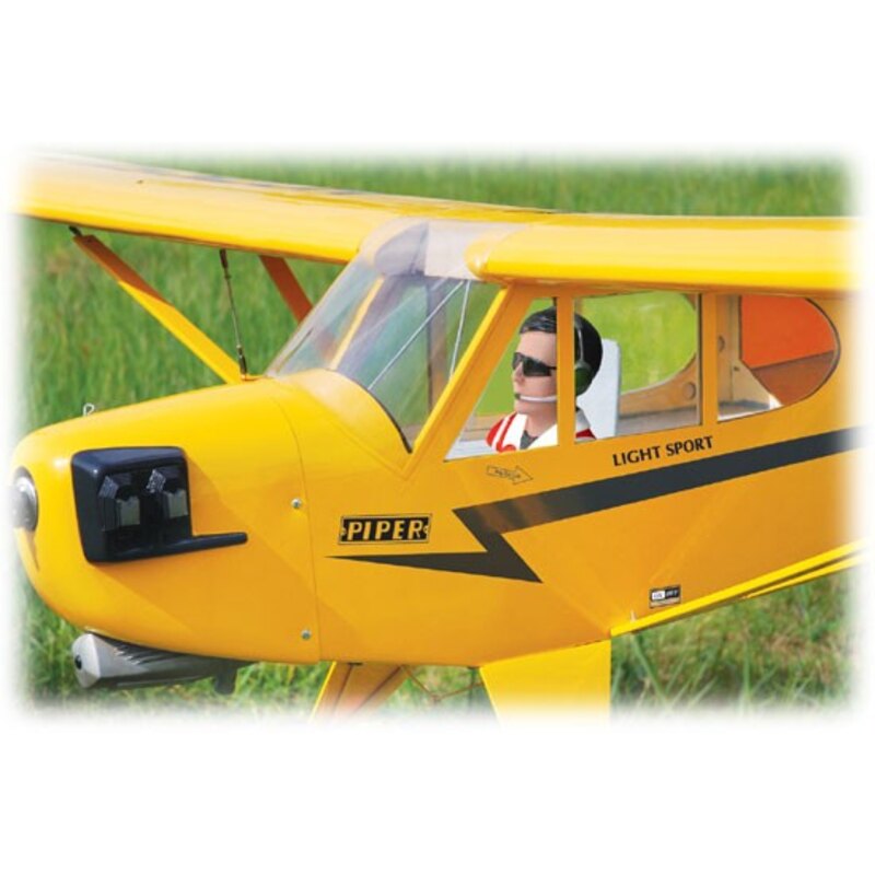 Radiocontrol : avión acrobático : carrera 120/20cc Piper Cub ARF GP