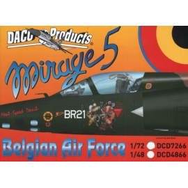 Belgian Air Force Mirage 5 Stencilling - zappings inimitables