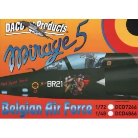 Belgian Air Force Mirage 5 Stencilling - zappings inimitables