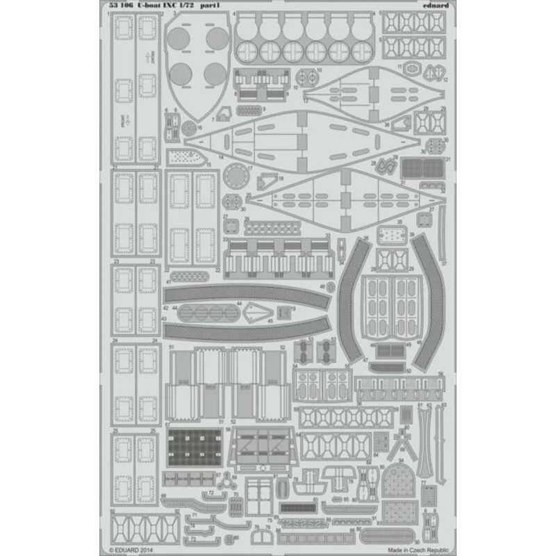 Escriba parte IXC U -Boat 2 (diseñado para ser utilizado con los kits de Revell )