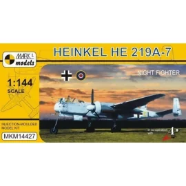 Heinkel He 219A - 7Night Fighterincluye una pequeña carga con piezas de fotograbado ( antenas- asientos de cabina y otros detall