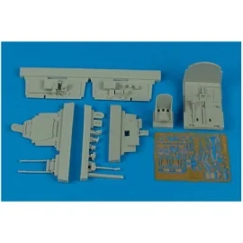 Republic P-47M Thunderbolt cockpit set (diseñado para ser ensamblado con maquetas de Tamiya)