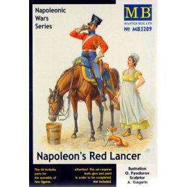 Figuras Napoleones Red Lancer- Guerras Napoleónicas Series