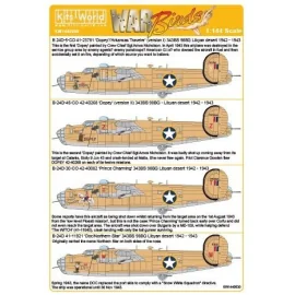 Consolidated B - 24D 343 BS 98 BG - Mudito / Arkansas Traveller CO 41-23781/42-40268 - versiones I - II