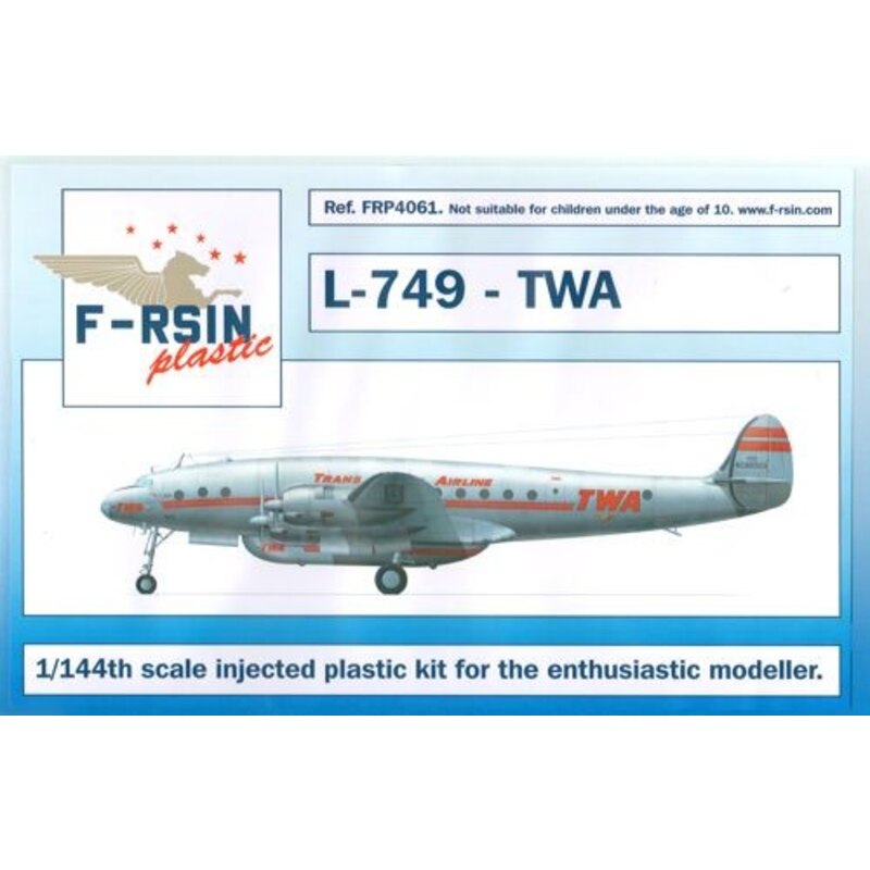 Lockheed L-049 / L-749 Constellation - TWA - tatuajes de láser