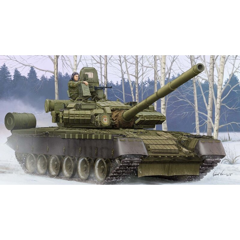 Maqueta militar T-80BV Russian MBT