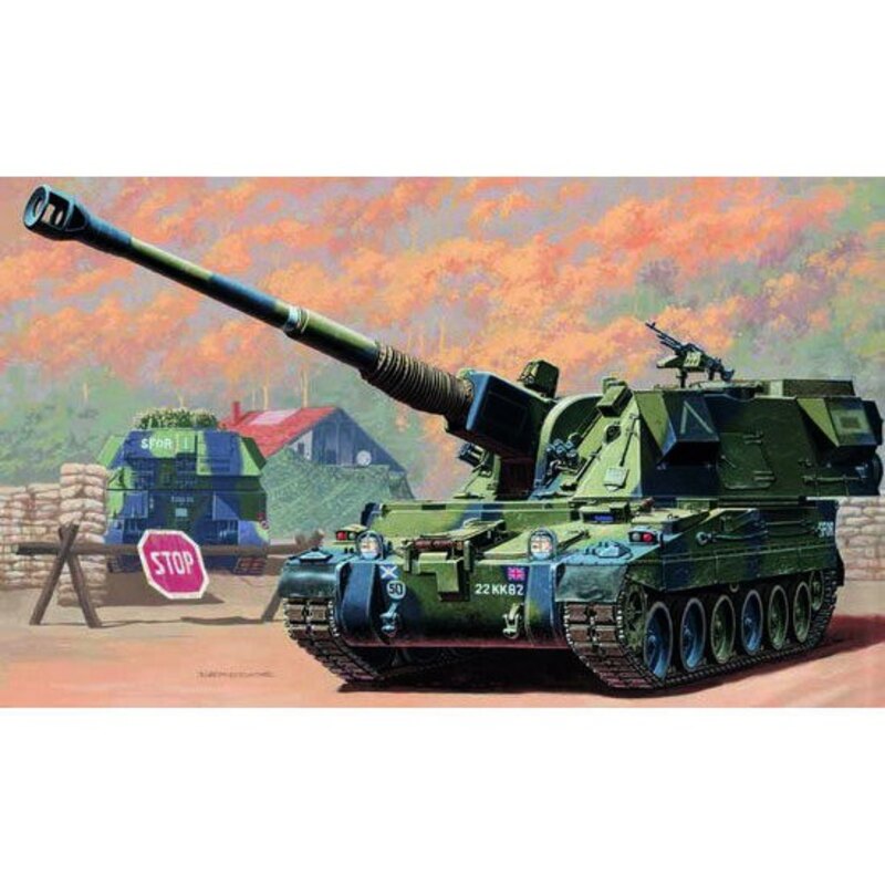 Maqueta 1/35 British 155mm AS90 Self-Propelled Howitzer