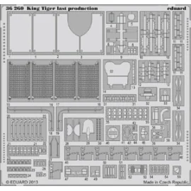 King Tiger (Late production) (designed to be used with Academy kits)