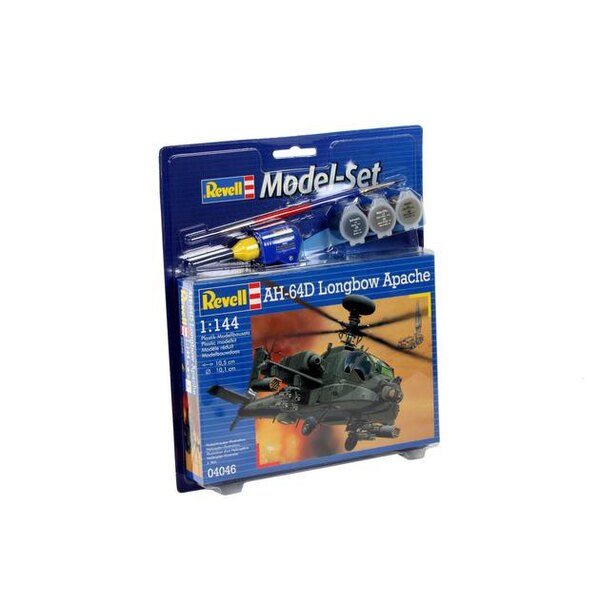 Revell Maqueta Helicóptero AH-64D Longbow Apache 1:144