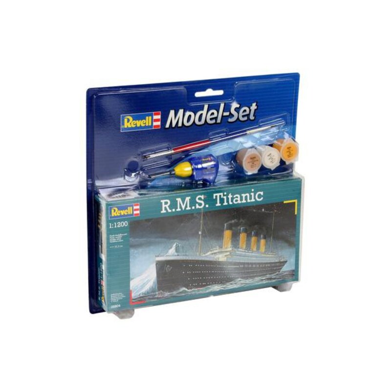 Maqueta Revell RMS Titanic Model Set - box containing the model
