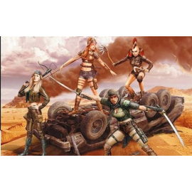 Figuras Cráneo Clan - Ángeles de la Muerte, Desert Battle Series