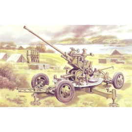 Maqueta 37mm antiaéreo modelo de pistola 1939 K-61, prod temprana